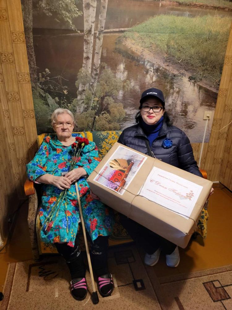 Поздравление ветеранов Великой Отечественной Войны