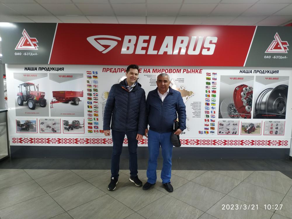 Визит давнего клиента из Узбекистана