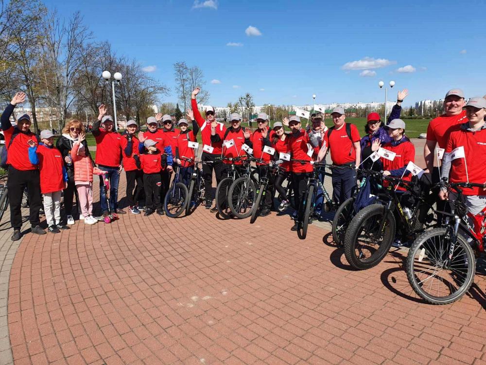 Поехали! Велосезон в Бобруйске открыт!