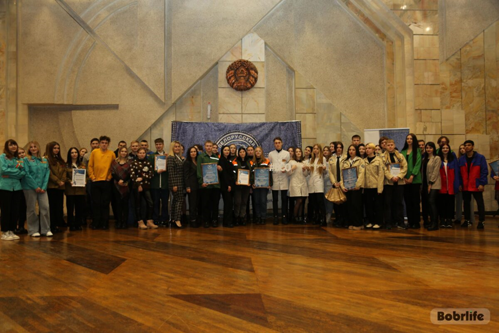 В среду, 30 ноября, во Дворце искусств города Бобруйска состоялась торжественная церемония закрытия третьего трудового семестра 2022 года