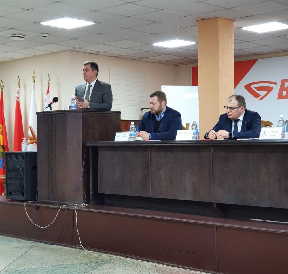 В рамках Единого дня информирования состоялась встреча по обсуждению проекта изменений и дополнений Конституции Республики Беларусь