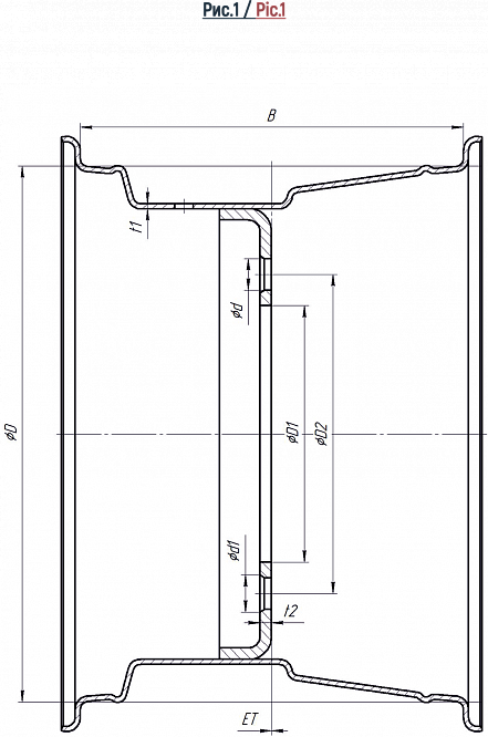 Колесо с постоянным вылетом 13х18