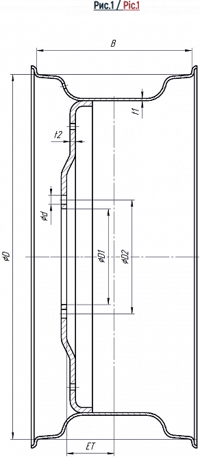 Колесо с постоянным вылетом DD18Lx42