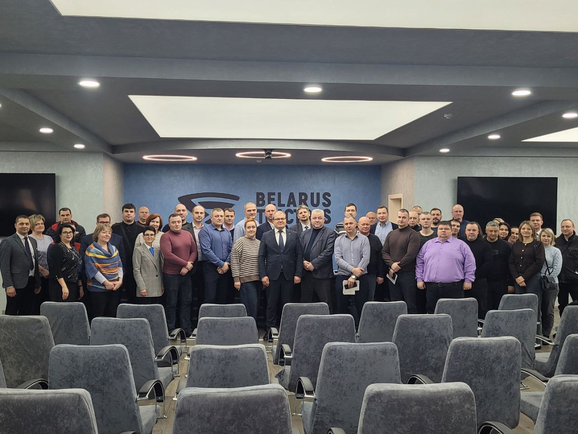 Рабочий визит руководства ОАО «МТЗ» для обмена опытом